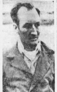 Tom Harmon is photographed after being rescued